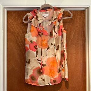 Loft Sleeveless Blouse, Size S